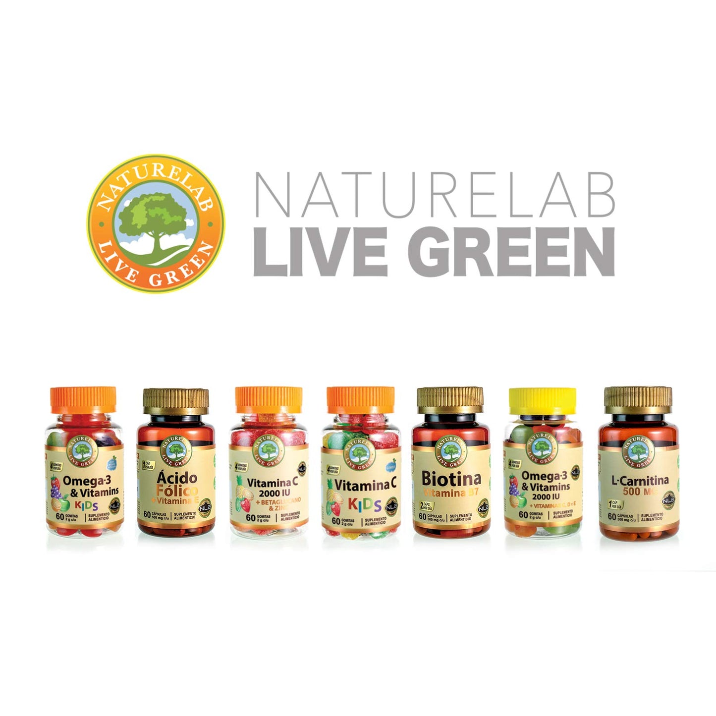 Cápsulas Naturelab L-Carnitina 500 mg