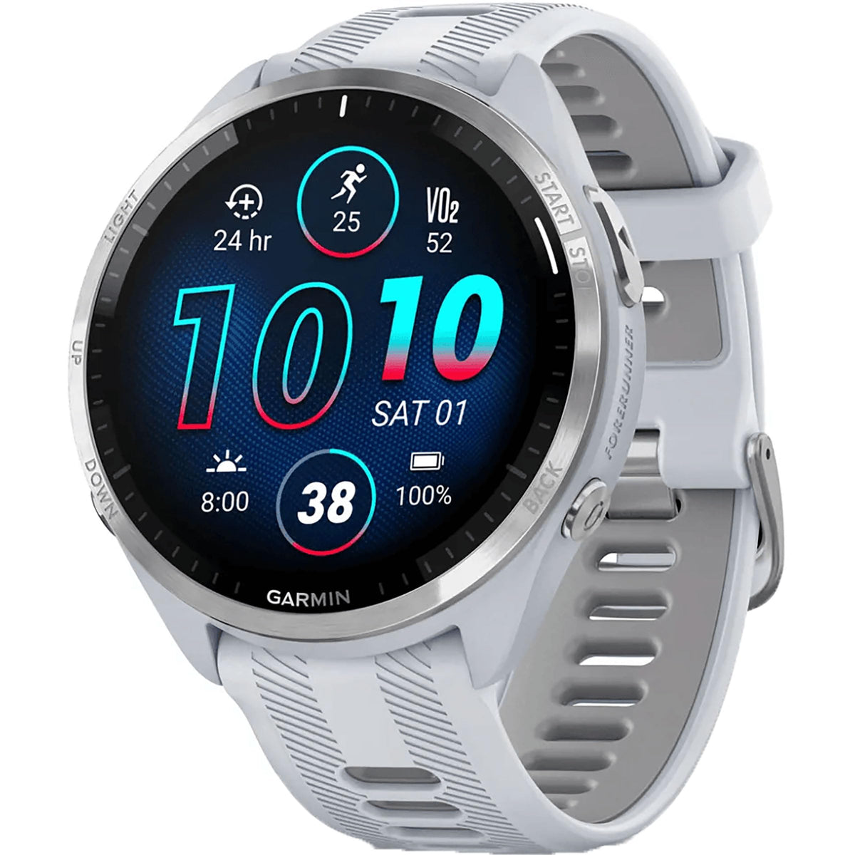 Reloj GPS Titan Garmin Forerunner 965 steinweiss hellgrau para Unisex