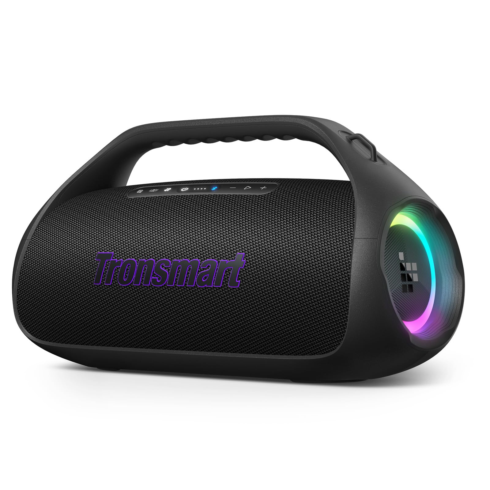 Tronsmart Bang 2 Bocina Bluetooth Portátil para Fiestas, 26H de reproducción sin Miedo al Agua, 90W de Potencia Pura, IPX6 (Negro)