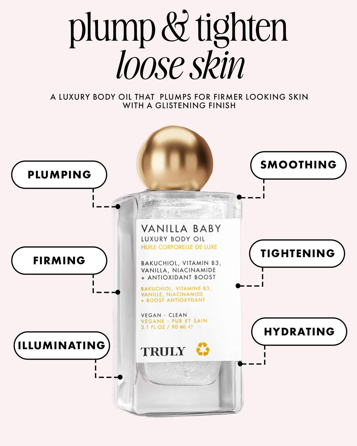 Truly Aceite Corporal de Lujo Beauty Vanilla Baby