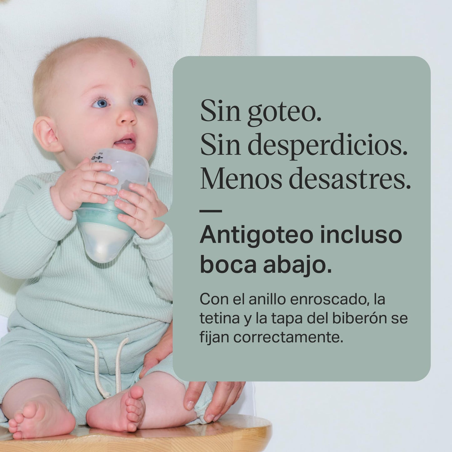 Set de Biberones Anti-Cólicos Tommee Tippee Avanzados Transparente con Chupetes y Calentador de Viaje 0-6 Meses