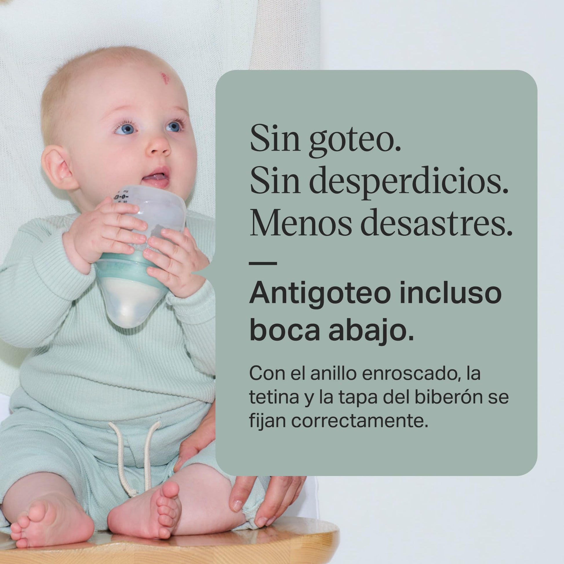 Set de Biberones Anti-Cólicos Tommee Tippee Avanzados Transparente con Chupetes y Calentador de Viaje 0-6 Meses
