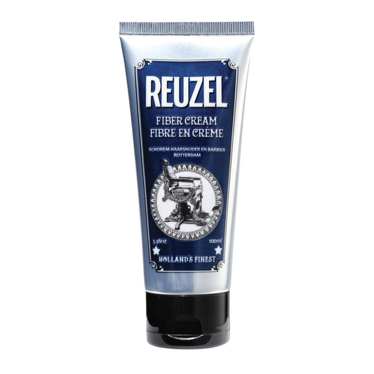 Reuzel Fiber Cream, Provides a Low Shine Finish, 100 ml