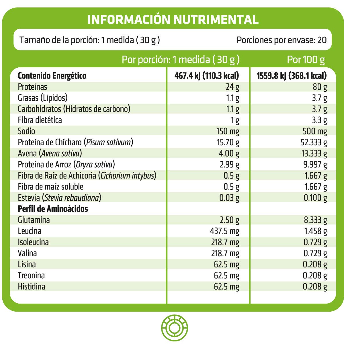 HEALTHADDICTION Proteína Vegana - Delicioso Sabor Chocolate, Con Glutamina y Aminoácidos, 24g de Proteína y 2.5g de Glutamina - Ingredientes Naturales, 600g