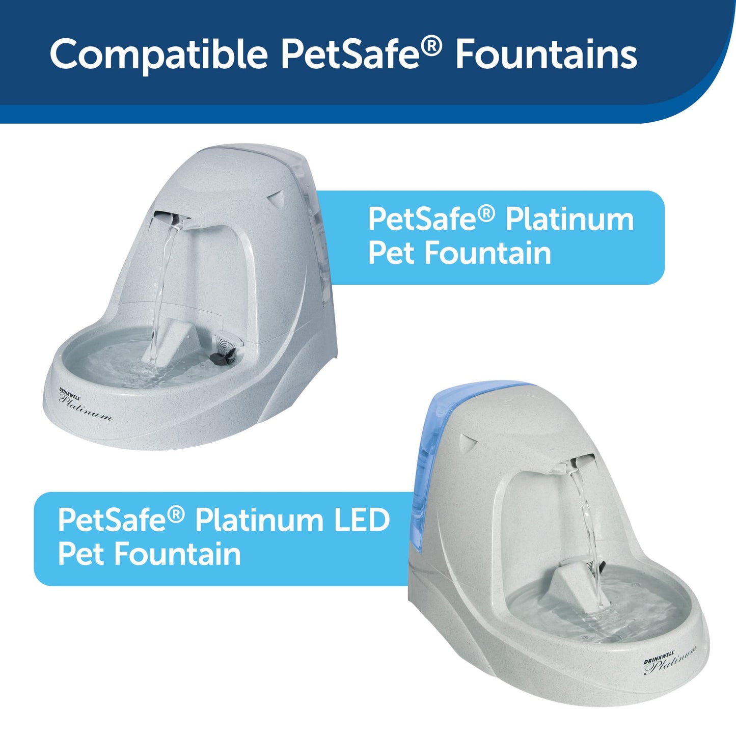 Bomba de Repuesto PetSafe para Fuentes de Beber Drinkwell Platinum y Platinum LED para Perros y Gatos