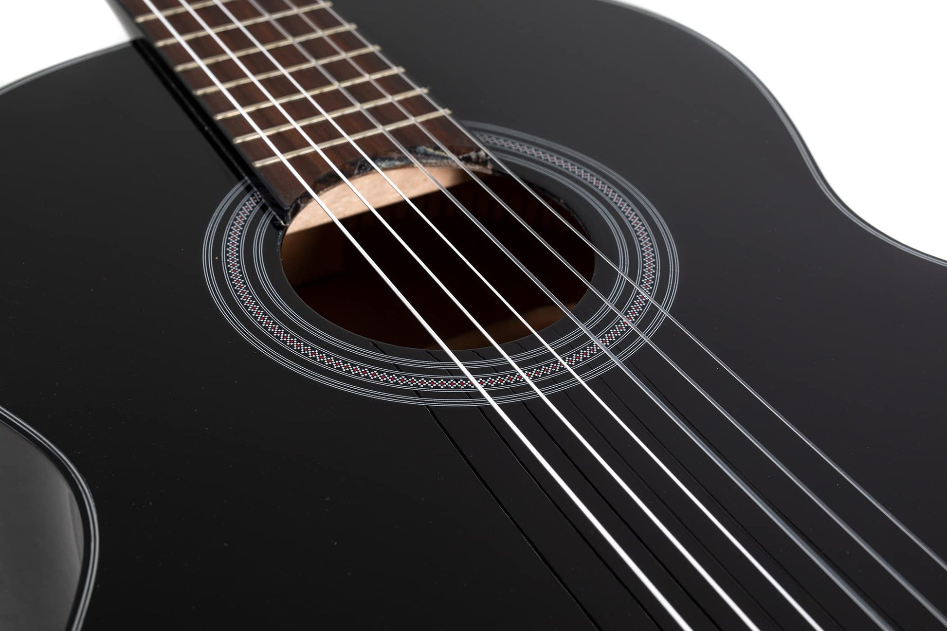 GEWA ISGEWVG500142 Guitarra Clásica 4/4, Negra