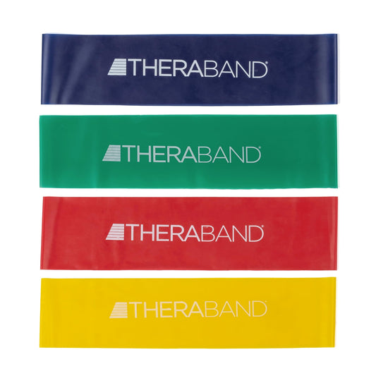 Juego de Bandas de Resistencia TheraBand 12 Inch Multipack Todas Las Intensidades