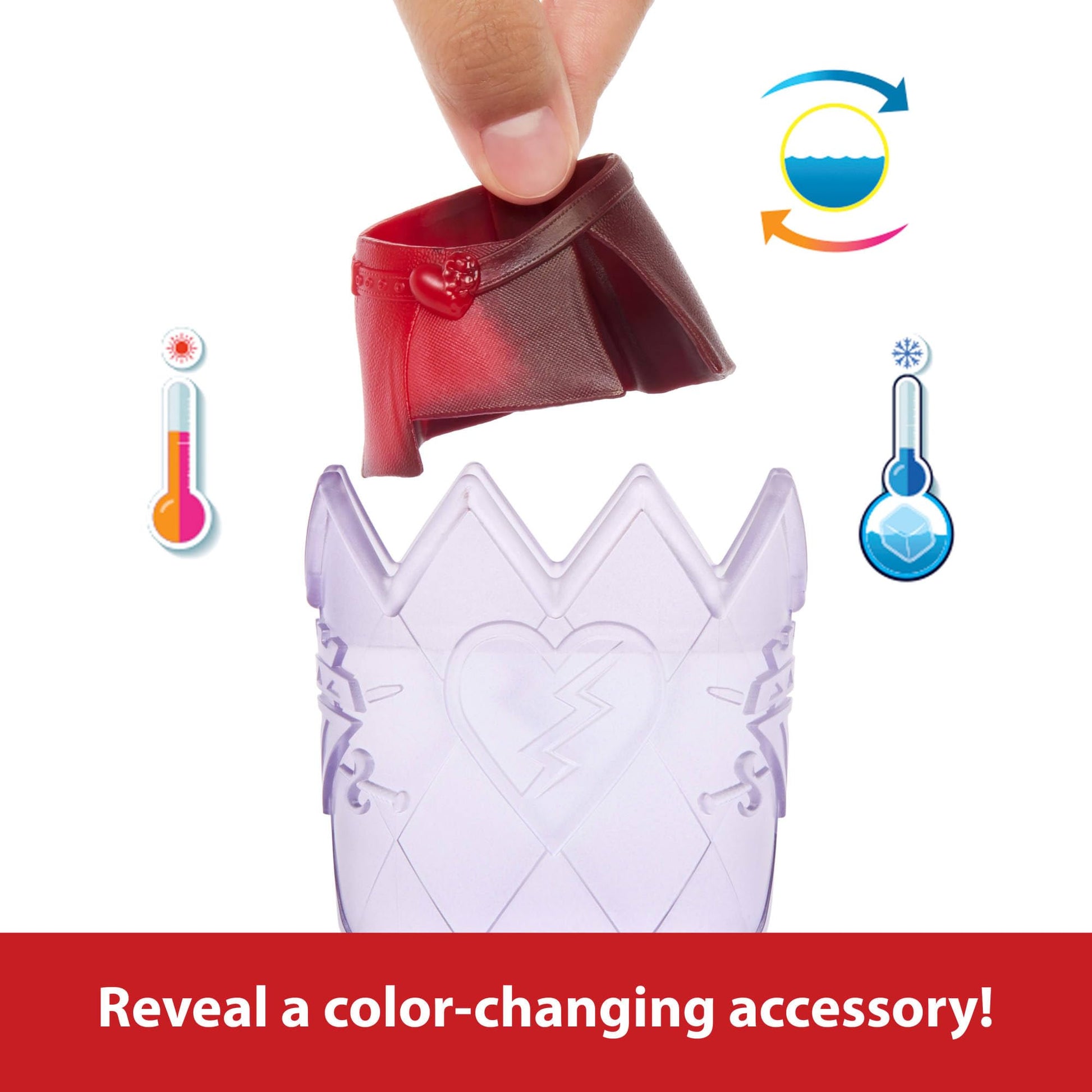 Muñeca Disney Descendientes El Ascenso de Red Mattel Roja con Libro Mágico de Cocina para Niñas