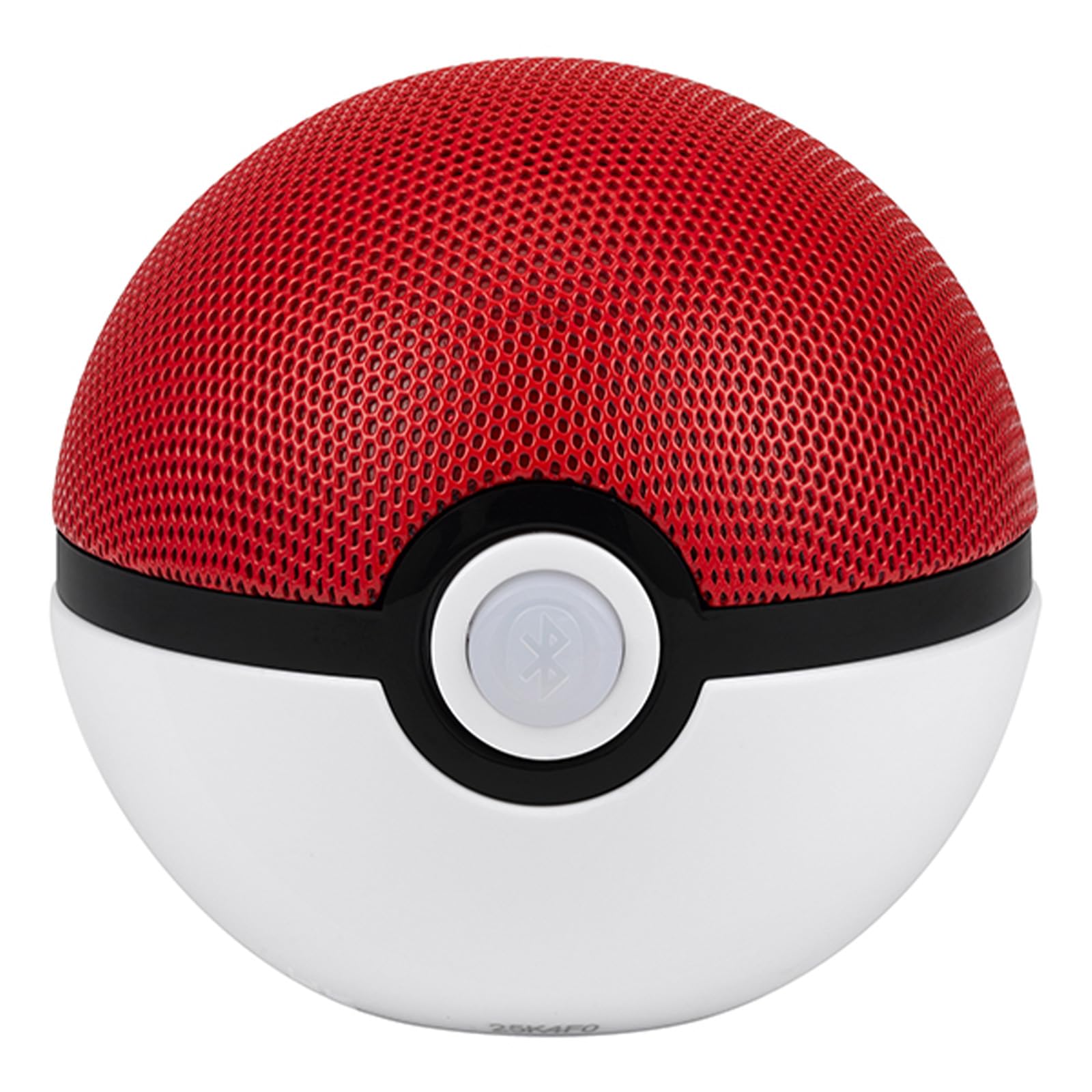 eKids - Pokebola de Pokémon - Bocina inalámbrica con batería recargable y cable de carga USB-C