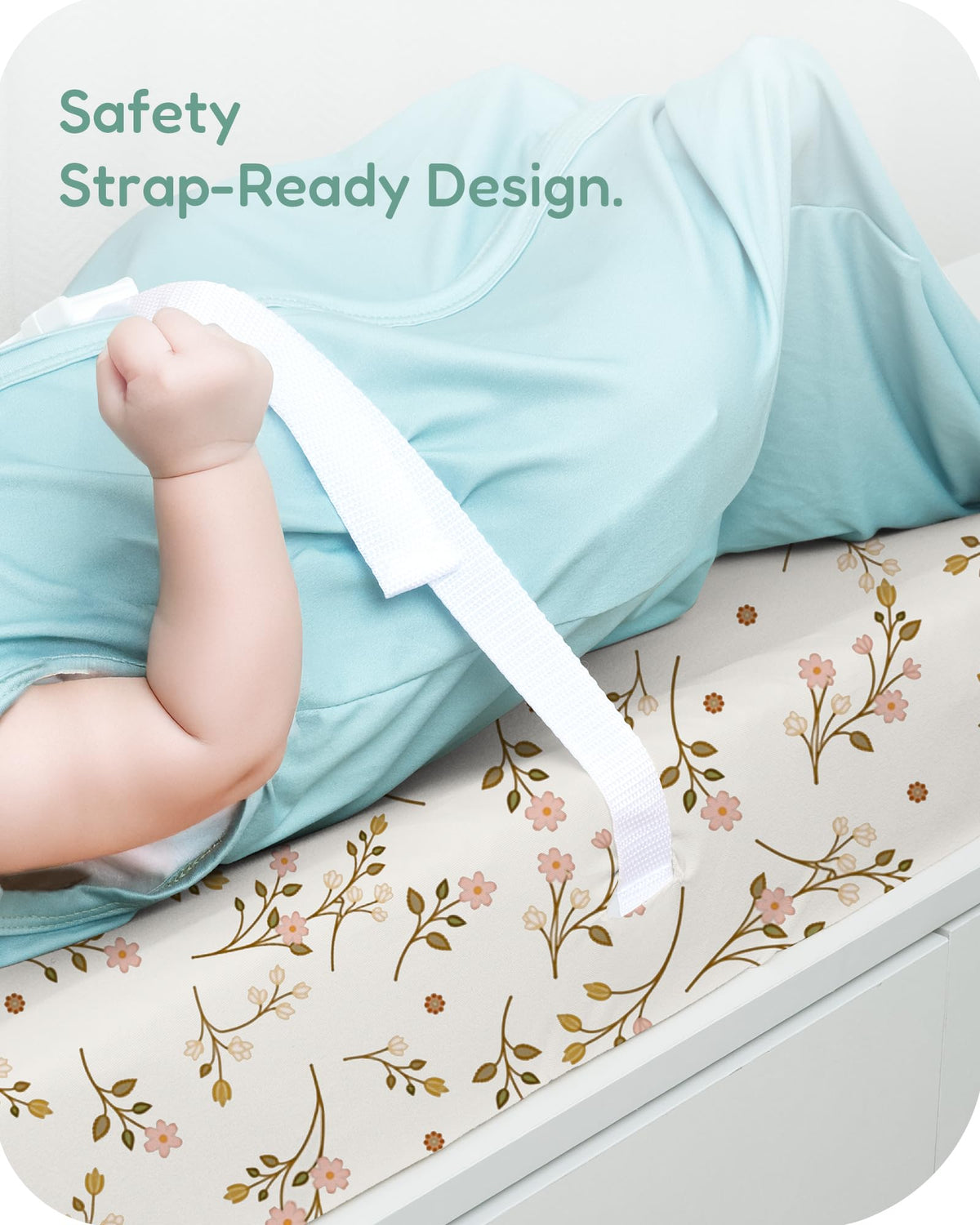 TOTCHILL - Funda para cambiador de pañales para niñas y niños, fundas para cambiador de pañales para bebé, se adapta a cambiadores estándar, paquete de 2