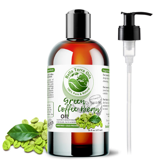 Aceite Orgánico de Café Verde para Piel: Regenerador y Antiinflamatorio con Descuento Exclusivo en Línea.