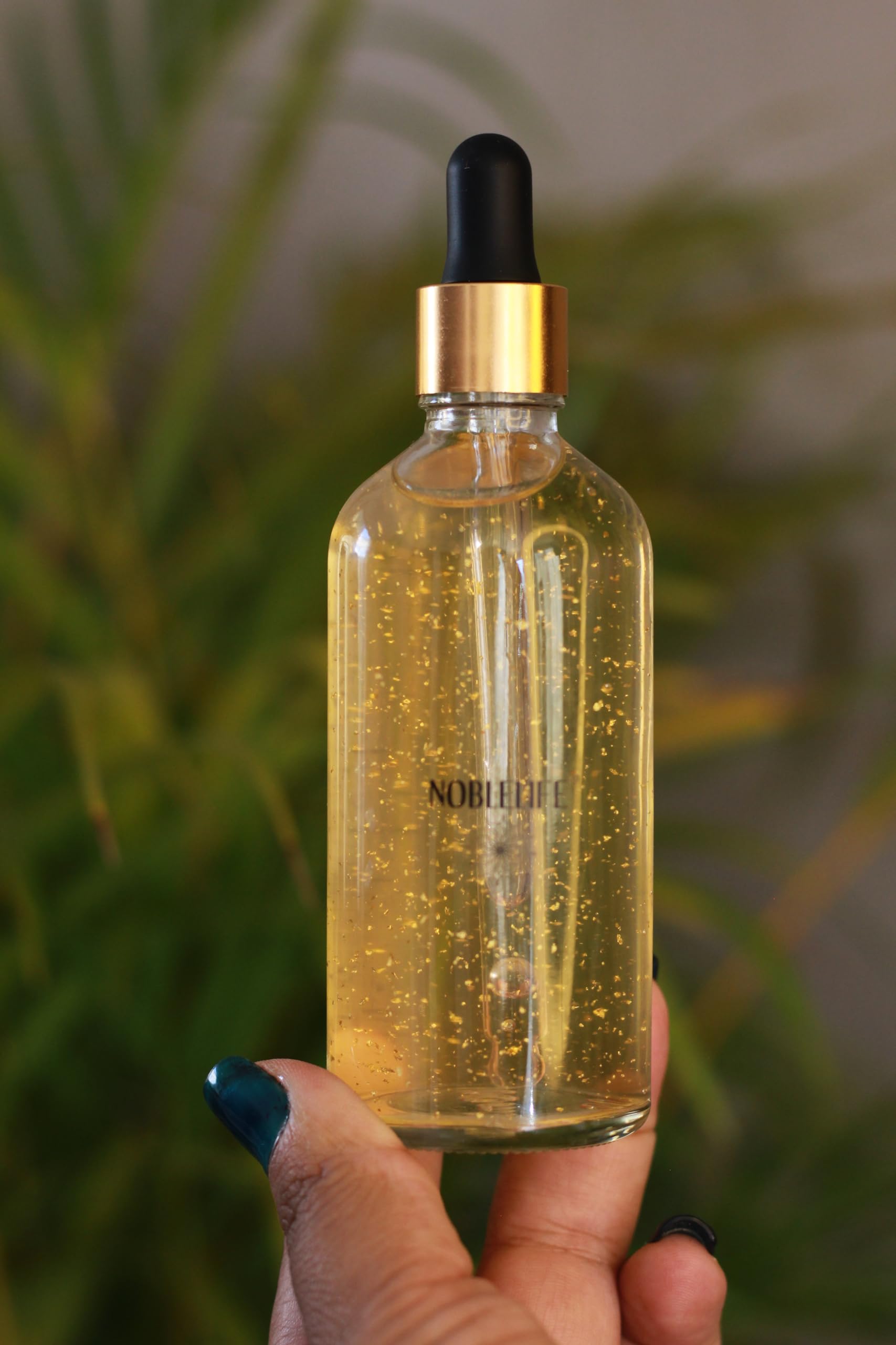 Sérum - ácido hialurónico - partículas de oro - hidratante facial- 24k- frasco 100ml
