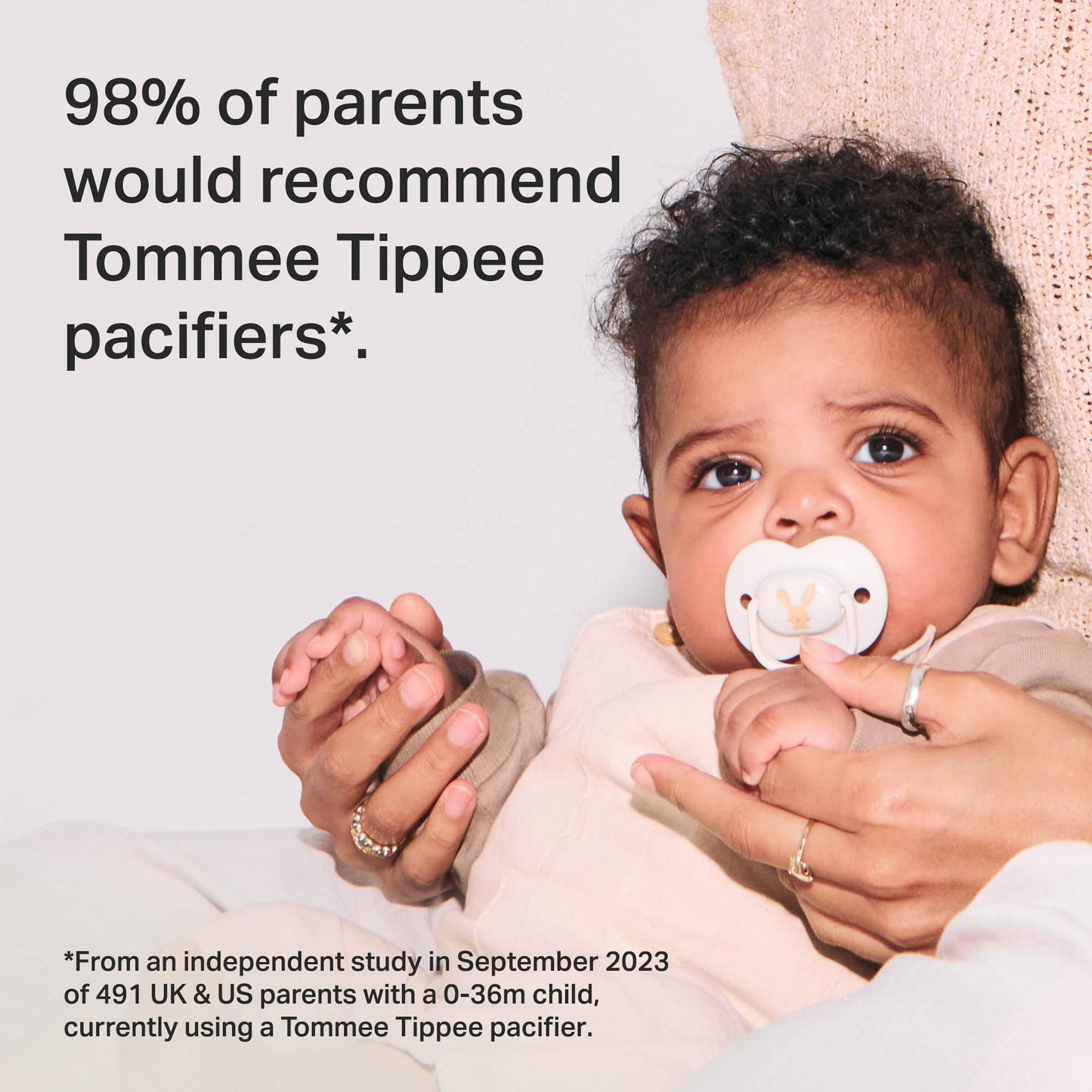 Chupete Tommee Tippee Azul Verde Bolsa Simétrica sin BPA 0-6 Meses Paquete de 6