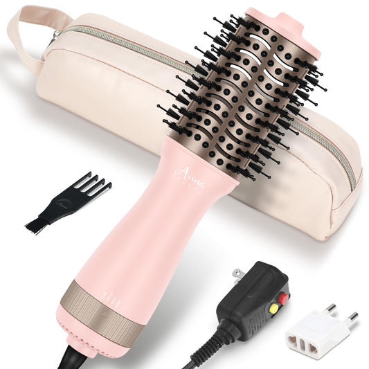Cepillo Secador Aima Beauty Rojo Mini de Viaje