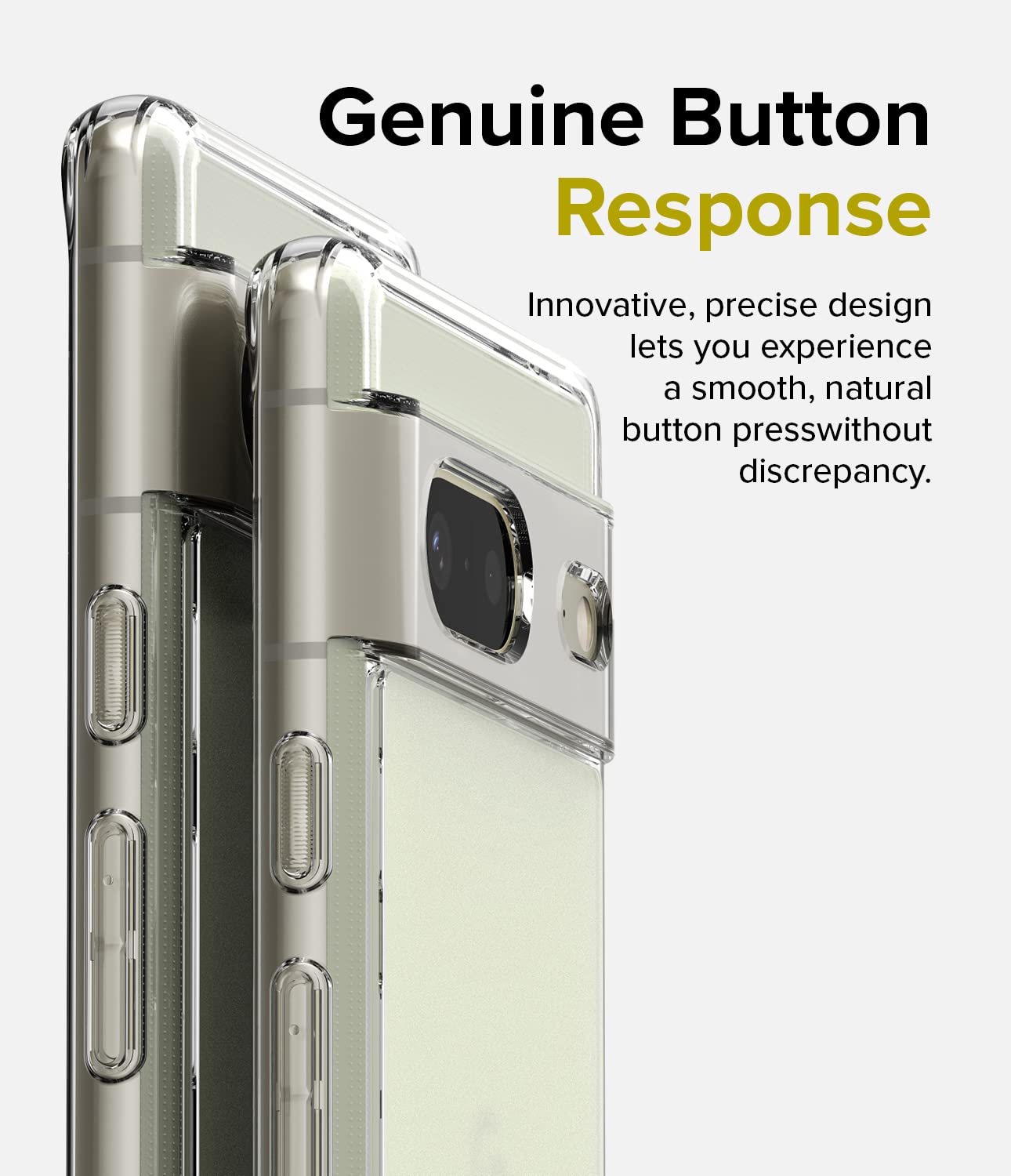 Funda Ringke Fusion Matte Transparente Anti Huella para Google Pixel 7 5G