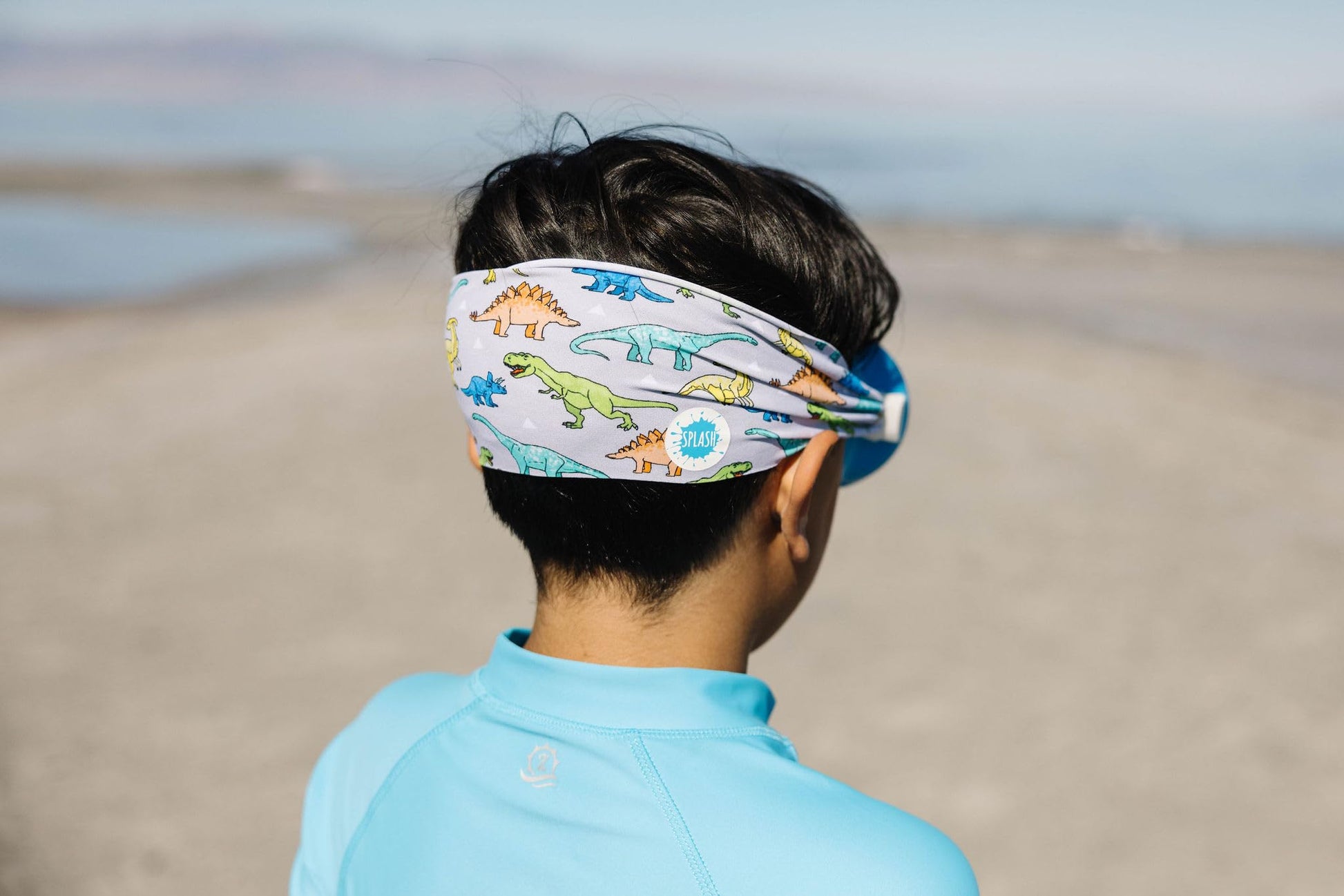 Gafas de Natación Splash Place Dino con Correa de Tela para Niños y Adultos