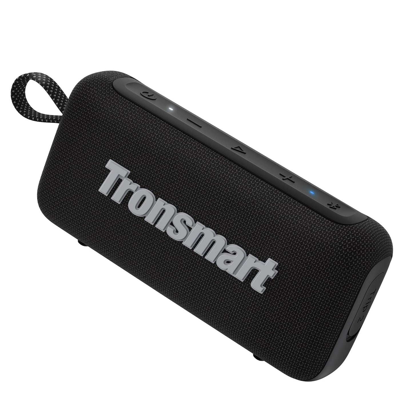 Tronsmart Trip 2 Bocina Bluetooth portátil para Exteriores, Llamadas Manos Libres a través del micrófono Integrado, Resistente al Agua IPX7, Ecualizador Personalizable (Negro)