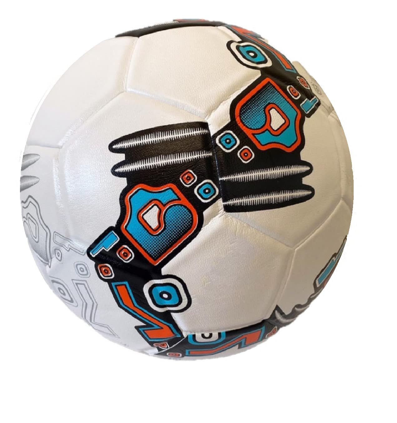 Gaser Balon de Futbol Soccer Laminado Medidas Oficial No.5 Quetza (Blanco)