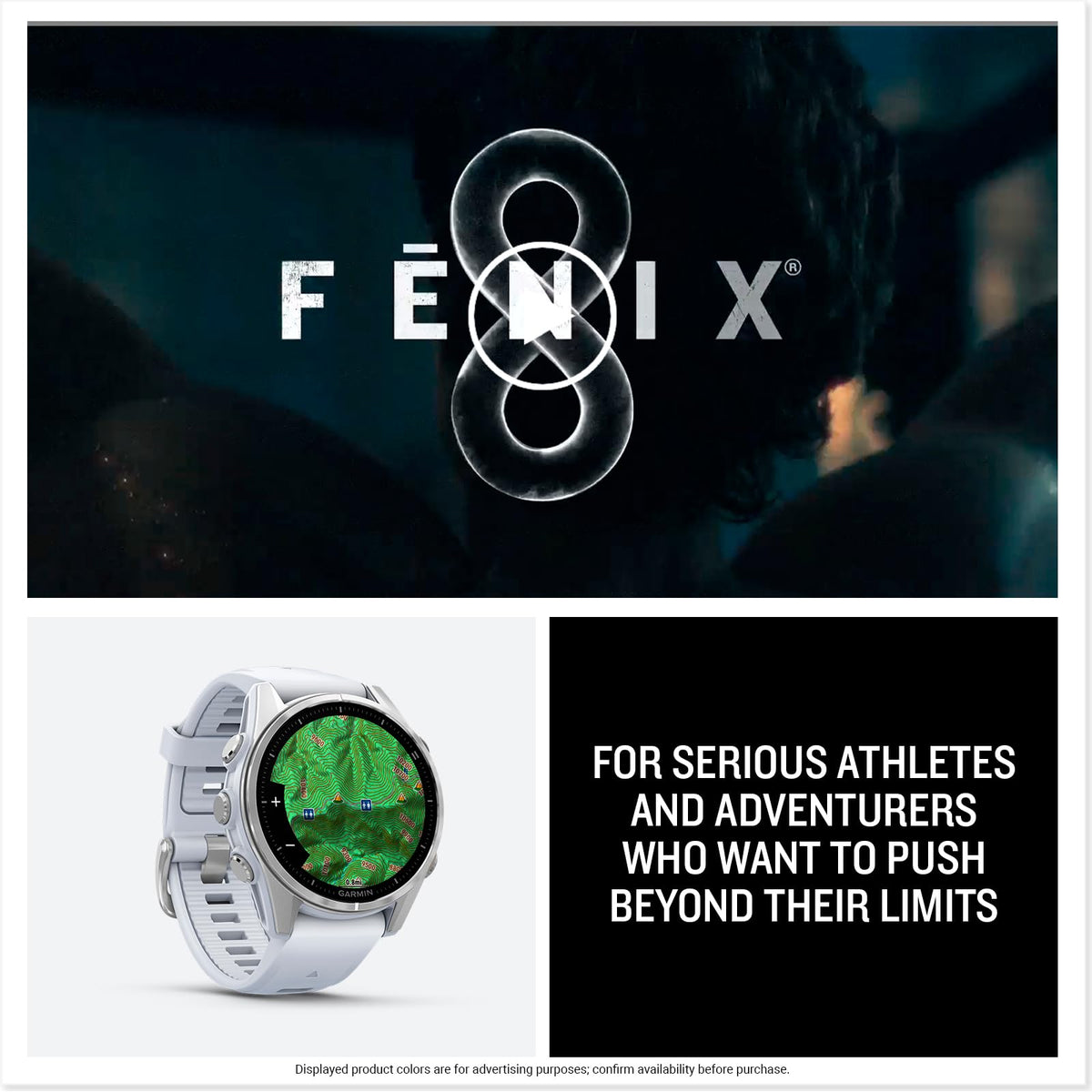 Reloj Garmin Fenix 8 Amoled 43 mm Whitestone