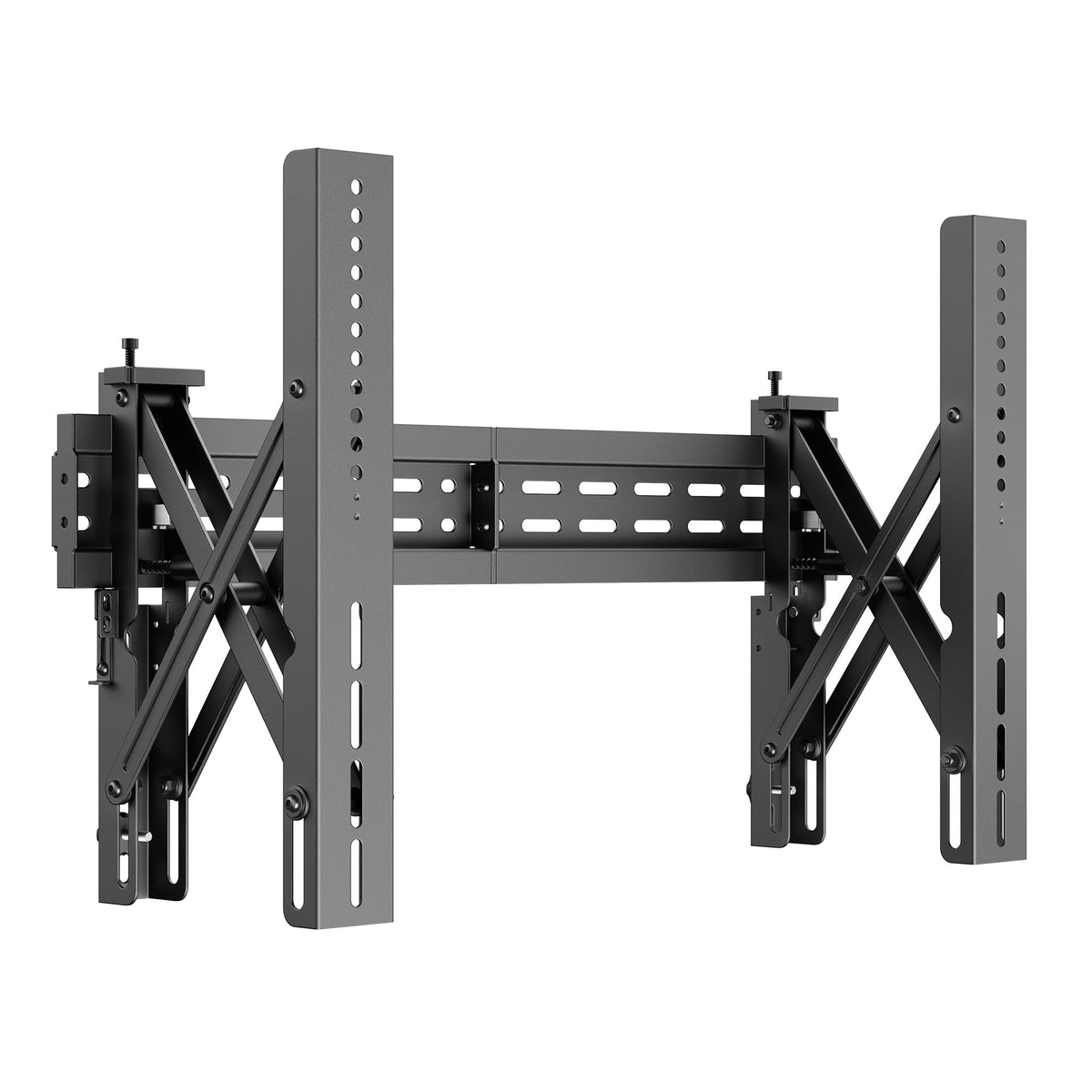 Soporte de Pared Mount-It! Negro para Televisores 37 a 70 Pulgadas con Carga Probada y Orientación Paisaje y Retrato