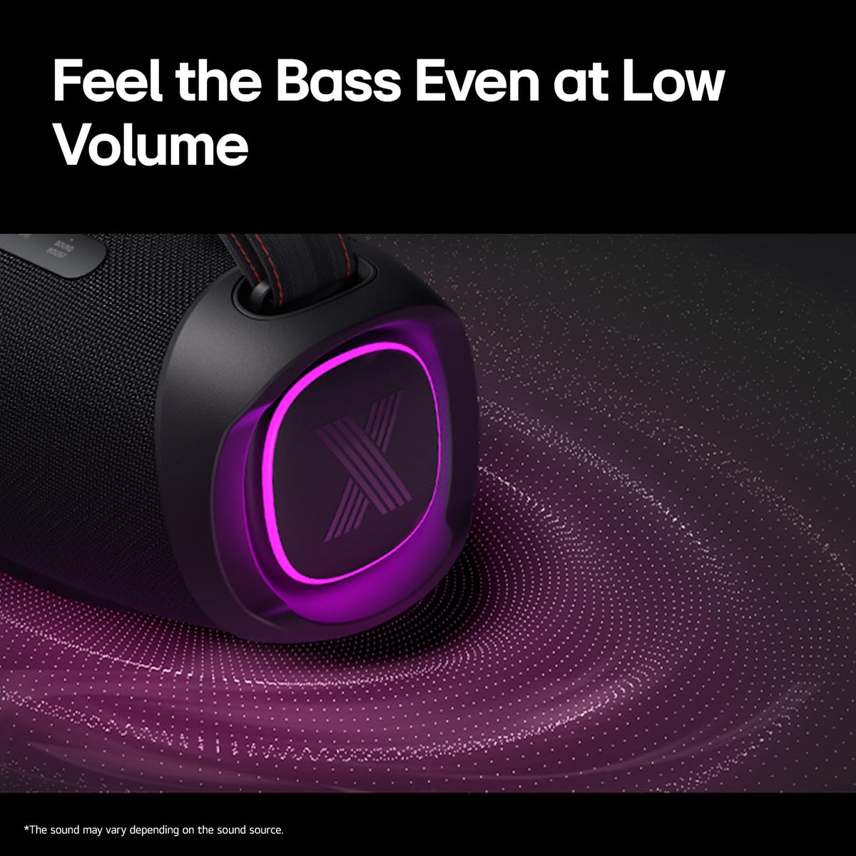 Altavoz Inalámbrico LG XBOOM Go Sonido Potente 15 HRS Batería XG8T