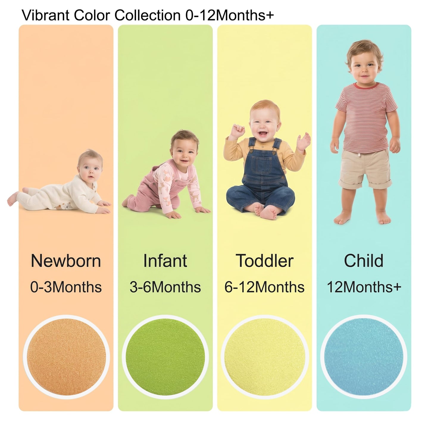 Royal Angels Almohadillas de repuesto para limas de uñas de bebé, 8 cabezales para niños pequeños y niños, universal, compatible con la mayoría de las limas de uñas eléctricas (morado, 6 – 12 meses)