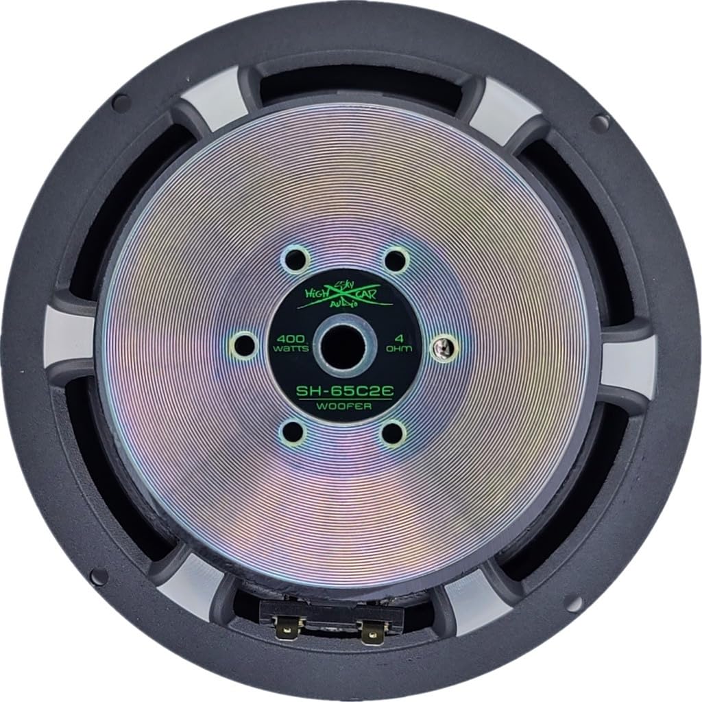 Juego de Componentes SHCA 6.5 Pulgadas 4 Ohmios Cúpula de Seda