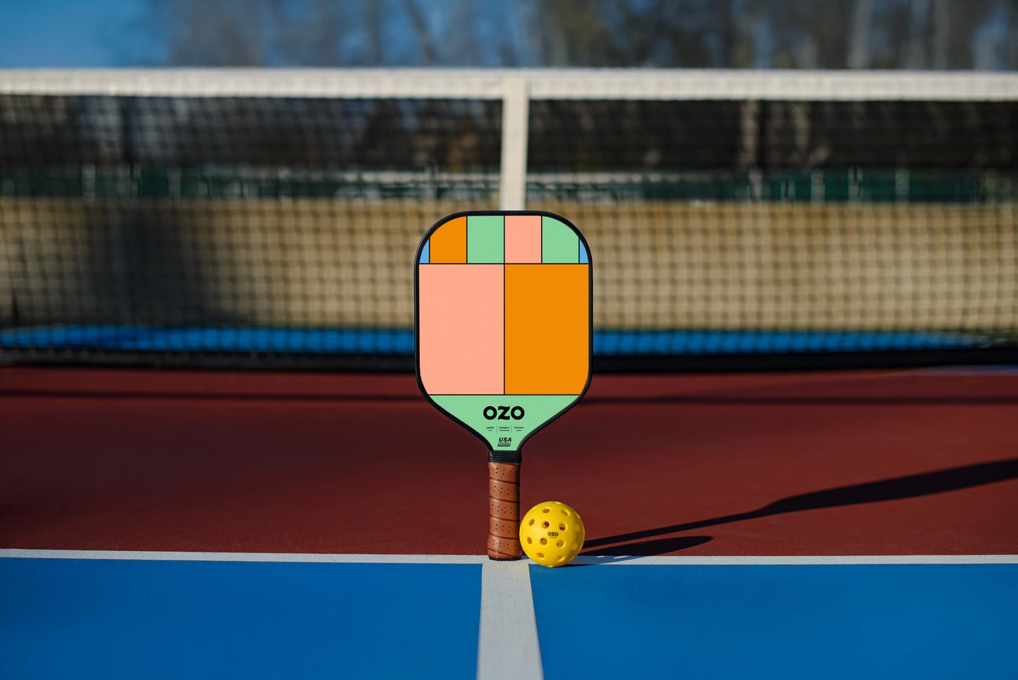 Paleta de Pickleball OZO Jupiter Chroma Grafito para Control Intermedio aprobada por USAPA