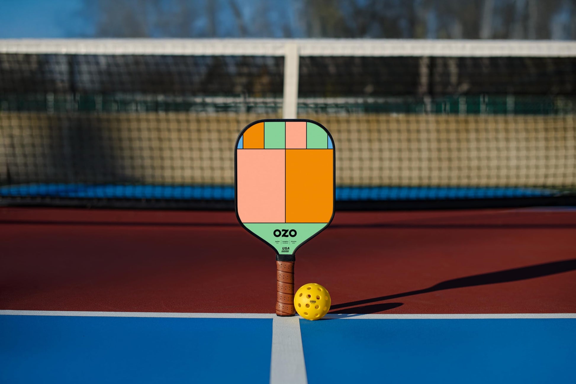 Paleta de Pickleball OZO Jupiter Chroma Grafito para Control Intermedio aprobada por USAPA