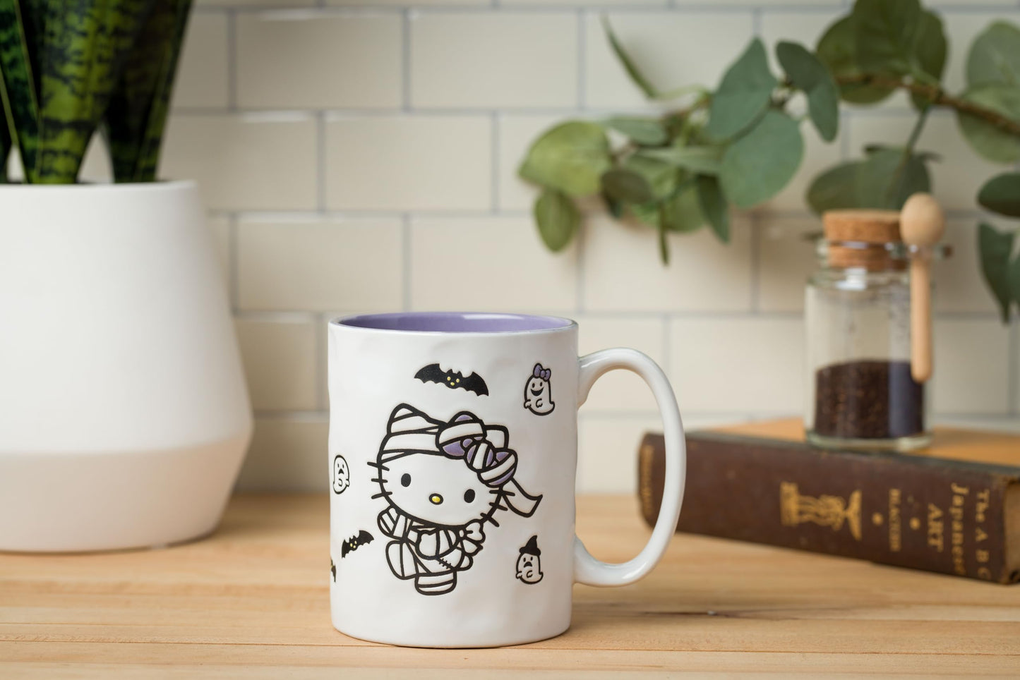 Taza de Cerámica Silver Buffalo Sanrio Hello Kitty Halloween 17 Onzas