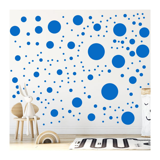 Adhesivos de Vinilo StickerDeen Lunares Circulares para Pared Surtidos para Habitación de Niños