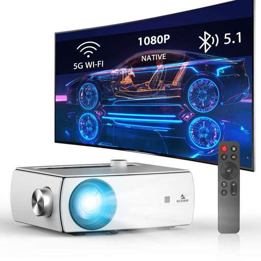 Proyector NexiGo Bluetooth WiFi PJ10 1080P Alta Luminosidad Reacondicionado