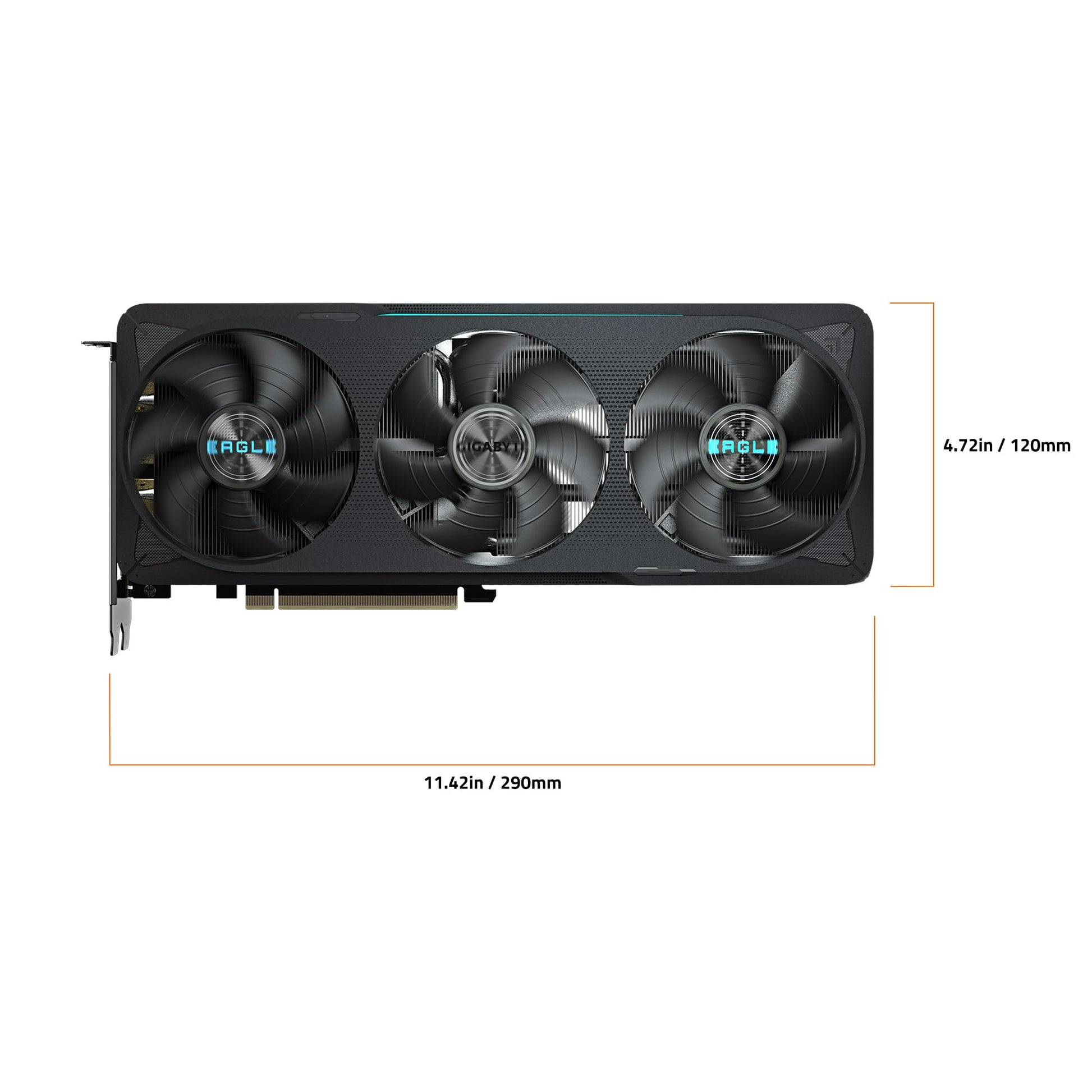 GIGABYTE Tarjeta gráfica GeForce RTX 5070 Eagle OC SFF 12G, GDDR7 de 12 GB de 192 bits, PCIe 5.0, Sistema de enfriamiento WINDFORCE, Tarjeta de Video GV-N5070EAGLE OC-12GD