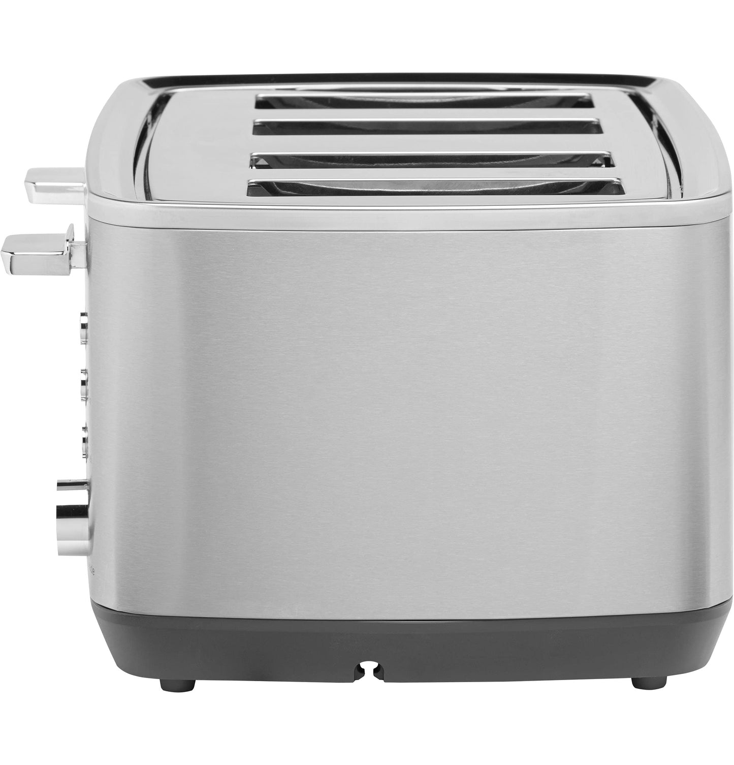 GE Tostadora de 4 rebanadas, grande, acero inoxidable