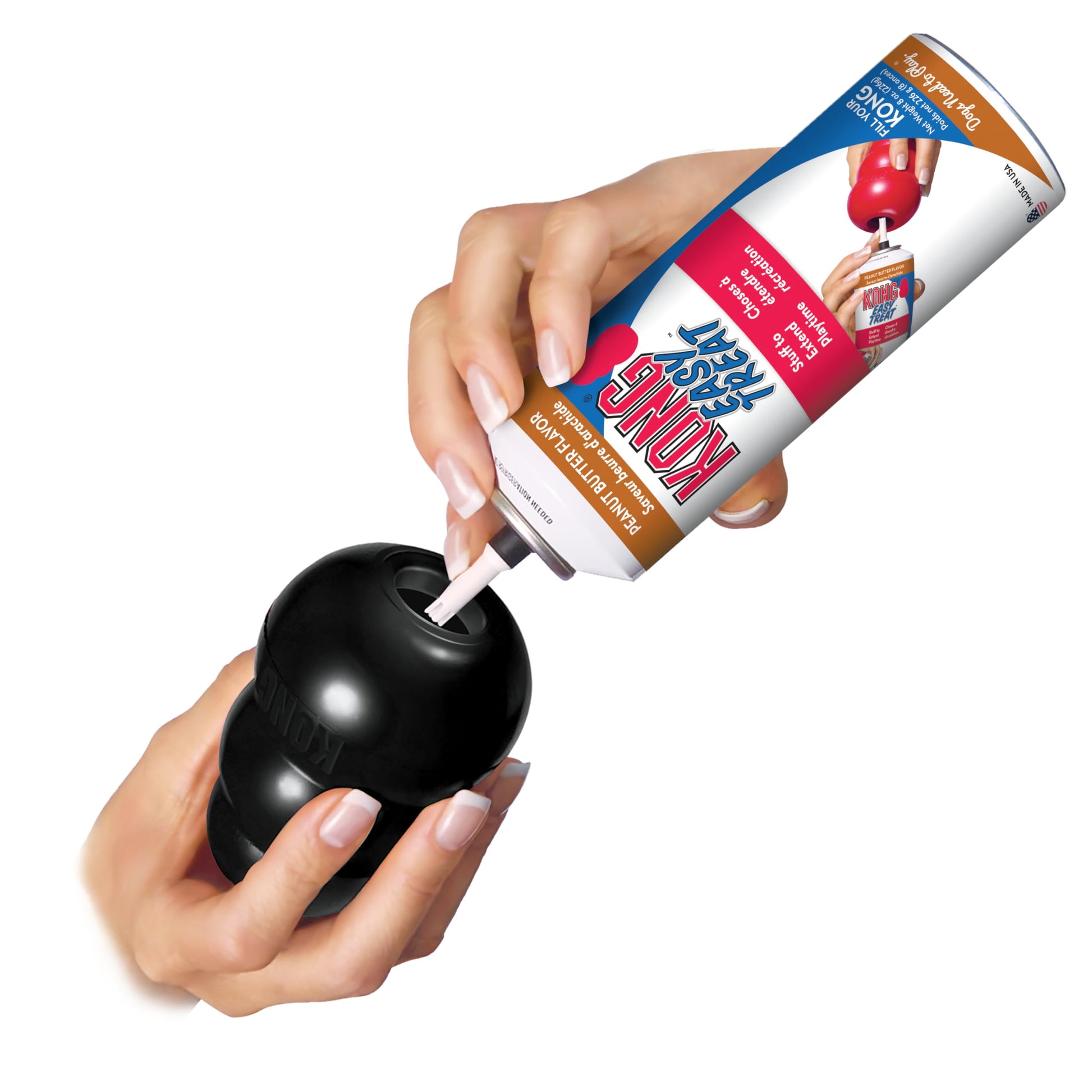 Kong Interactive Extreme Toy, Color Negro, Grande