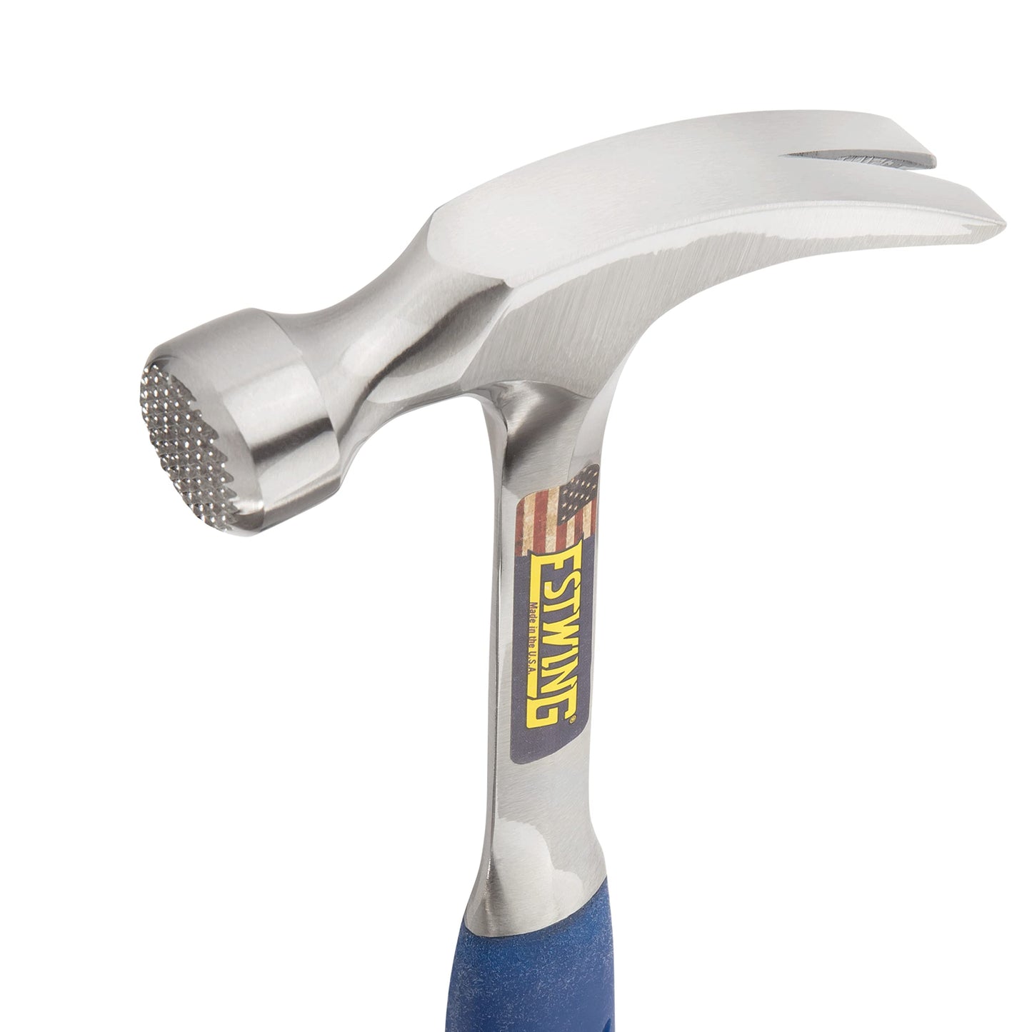 Martillo Framing Estwing Azul con Mango de Vinilo y Cabeza Milled 20oz