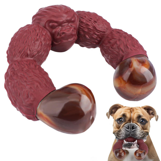 BIKIISEN - Juguetes para perros grandes: masticables y chirriantes, interactivos para aldeaños ataques de visitante