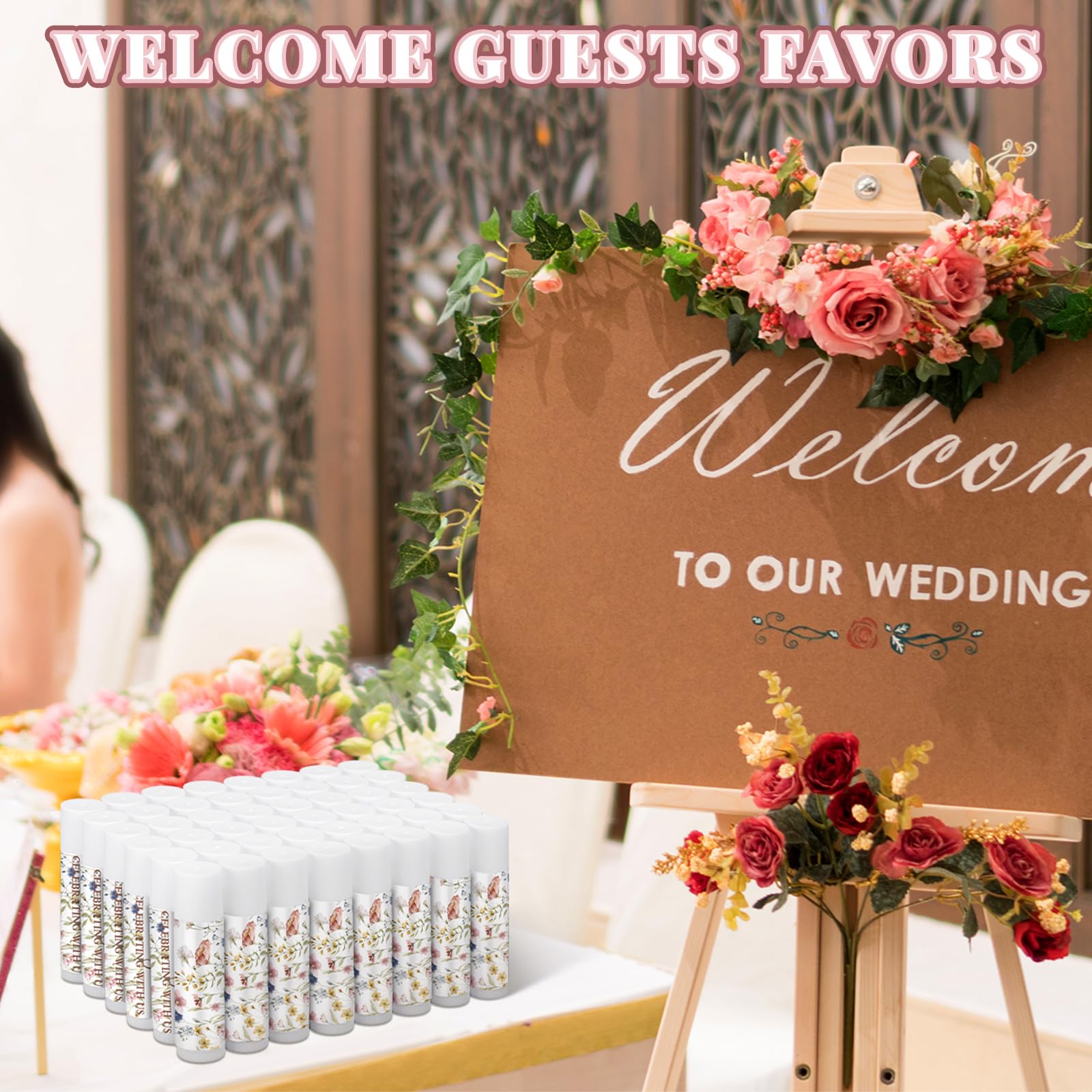 Bálsamo Labial Siifert Vainilla Flor Silvestre Regalo de Despedida de Soltera para Mujer