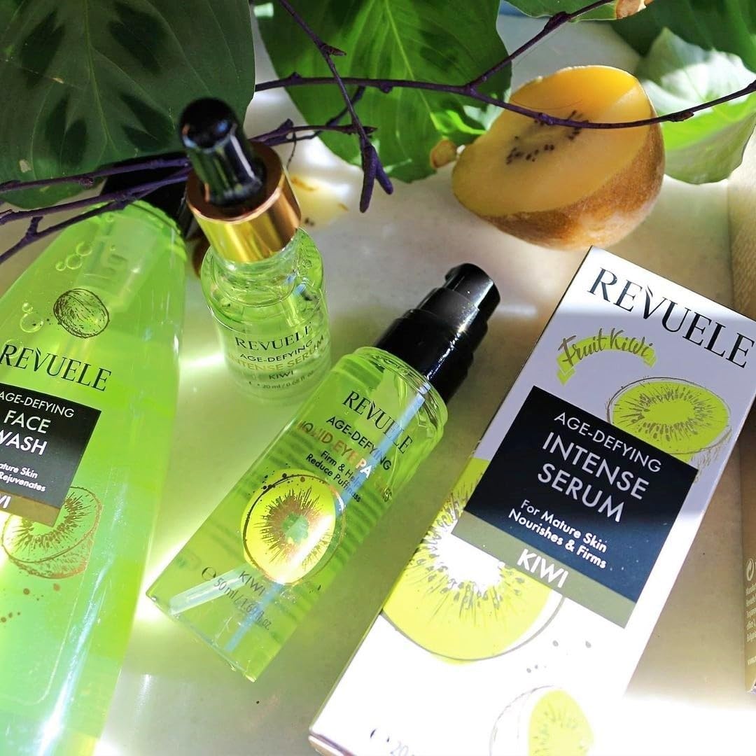 REVUELE FF KIWI 4 PACK SUERO - GEL - LIMPIADOR FACIAL - PARCHE ANTIEDAD 20ML/100ML/250ML/50ML