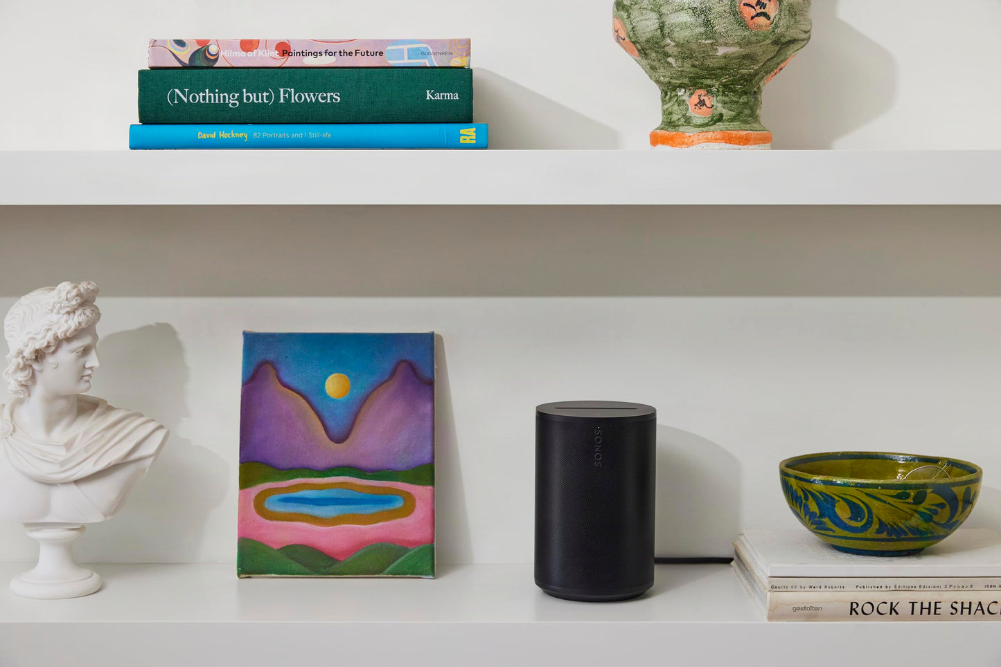 Sonos Era 100 SL Bocina Inalámbrica con Intenso Sonido Estéreo y Graves Profundos. Reproduce por Wi-Fi o Bluetooth - Color Negro.
