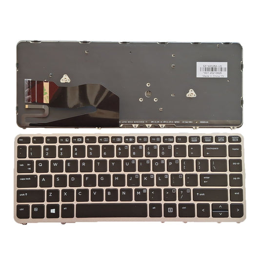 Reemplazo de Computadora Portátil Compatible con HP EliteBook y ZBook Plateado con Retroiluminación