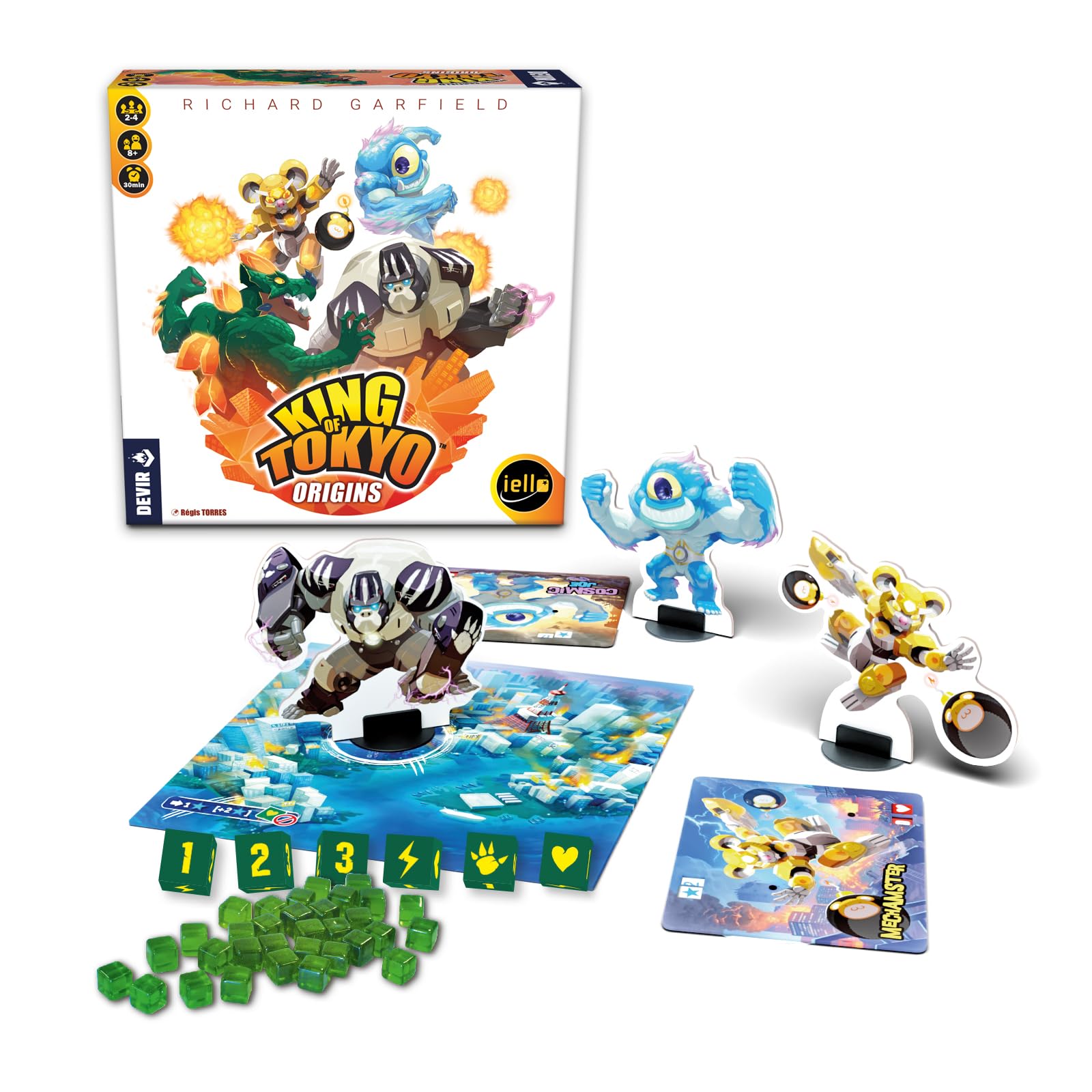 Devir King of Tokyo Origins Juego De Mesa En Español