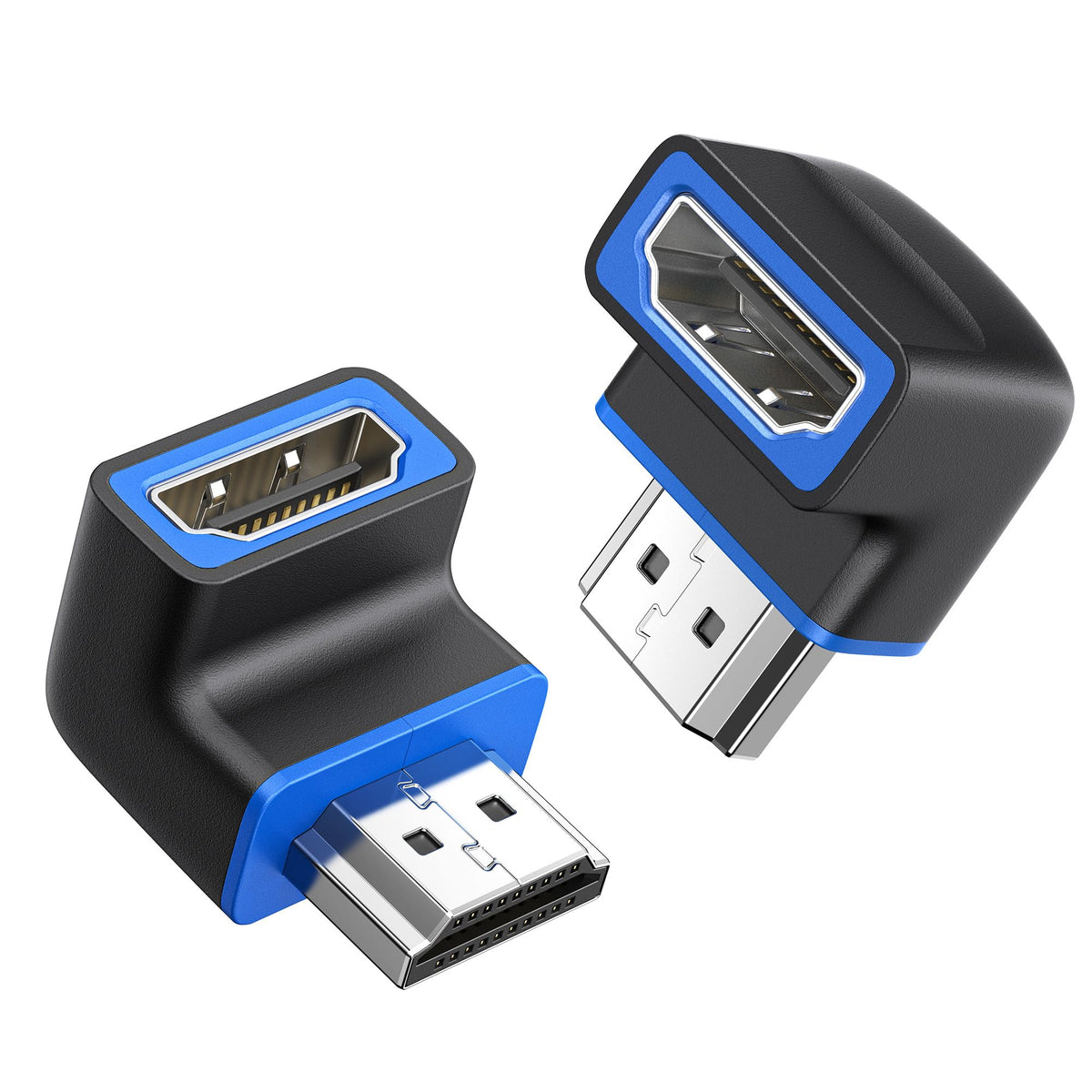Adaptadores HDMI 2.1 Cable Matters Negro Paquete de 2 8K