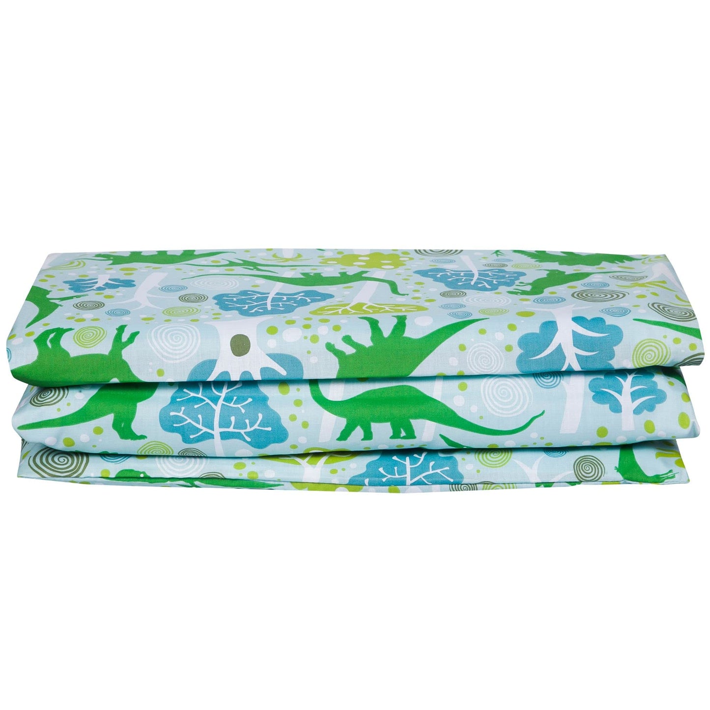 Wildkin - Funda de algodón para Siesta para niños, Suave, Cosida y Duradera y se Adapta a tapetes de Vinilo de 1.5 Pulgadas, Dinosaurios Dinomite