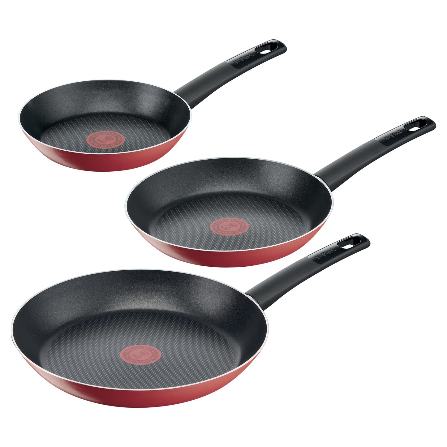 Juego 3 Sartenes T-fal Simply Cook 20 24 Y 30cm Cocina Ideal