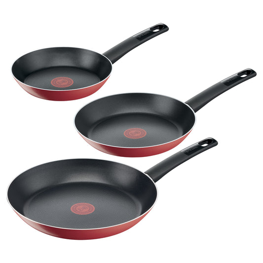 Juego 3 Sartenes T-fal Simply Cook 20 24 Y 30cm Cocina Ideal