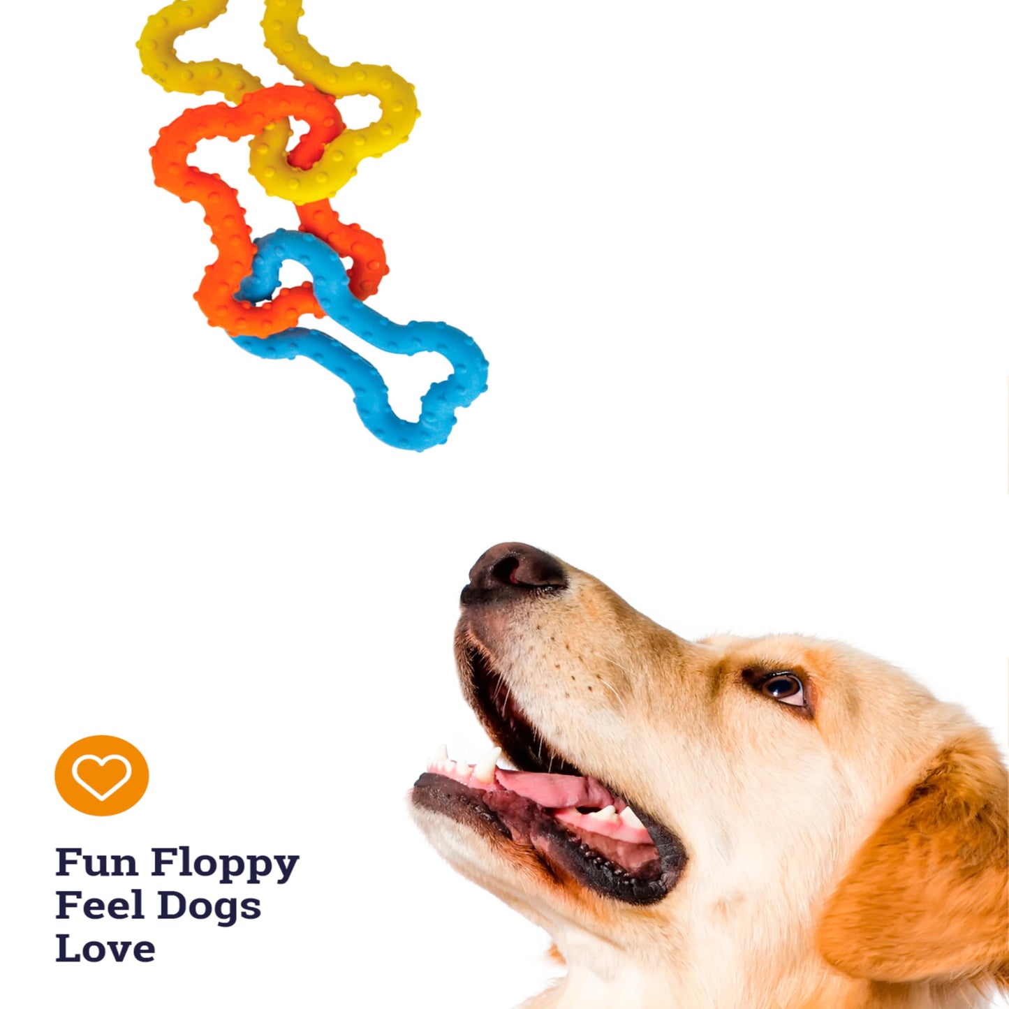 Juguete de Goma para Tirar y Morder Petstages Verde para Perros Pequeños
