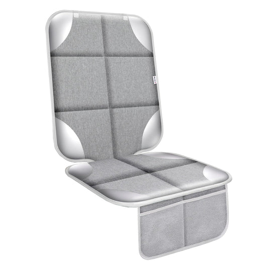 Protector de Asiento de Coche Meolsaek Negro con Respaldo Antideslizante para Niños