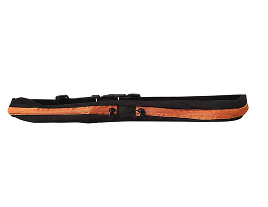 Cangurera Deportiva, Bolsa Deportiva con Cinturón Elástica, Riñoneras Deportivas de Hombres y Mujeres para Correr, Ciclismo, Gimnasio, senderismo, ejercicio al aire libre. (Naranja)