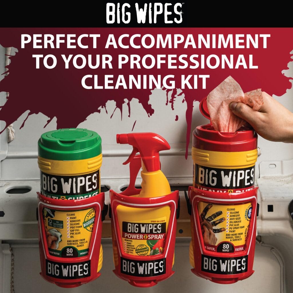 BIG WIPES The CAGE - Soporte de pared y furgoneta 2421-0000
